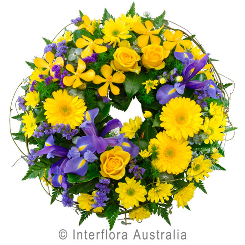 Faith, Cluster Wreath Suitable for Service.